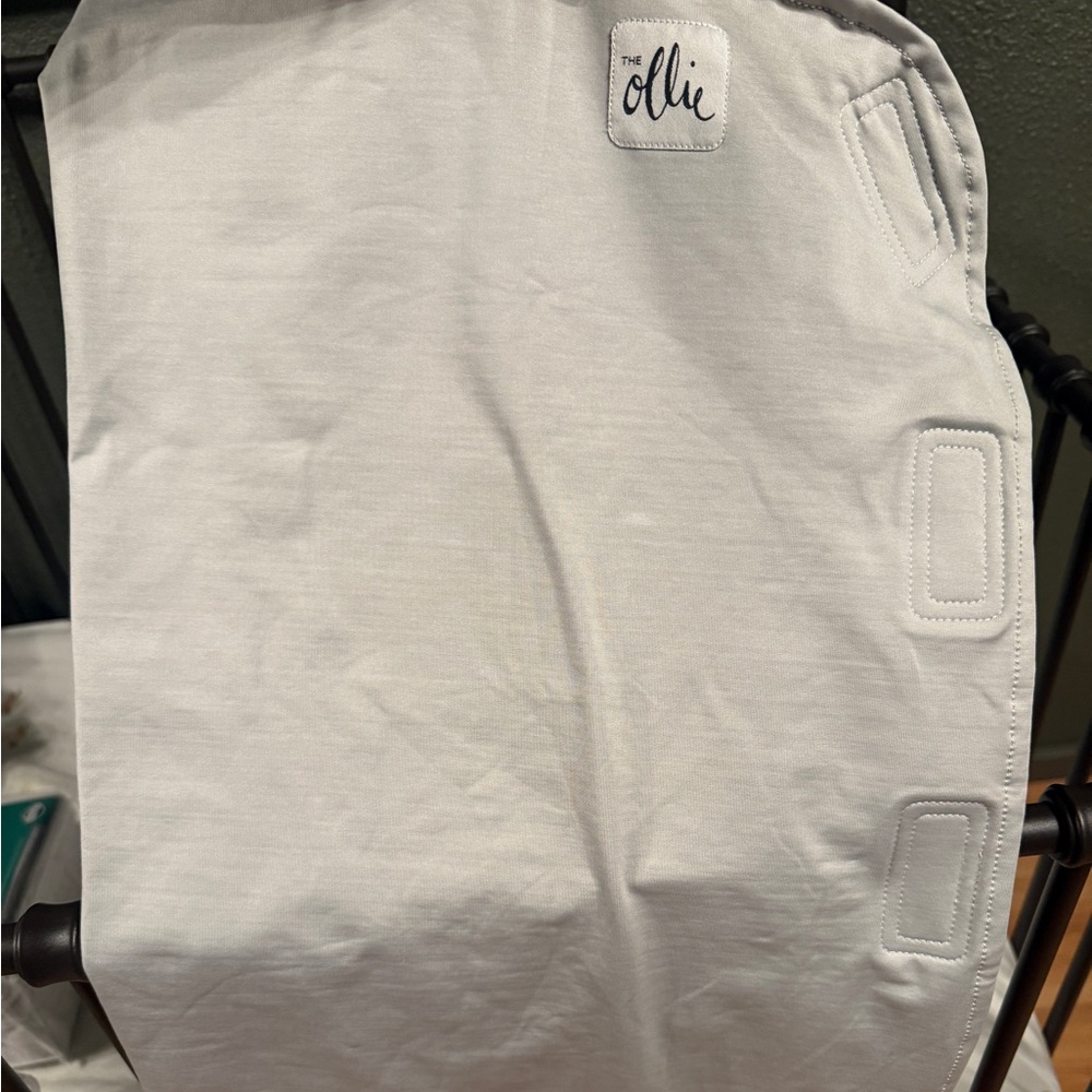 Blue Baby Sleep Sack - Soft White Sleep Sack by Olie